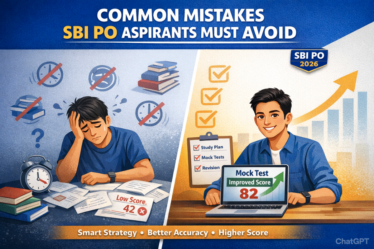 Common Mistakes SBI PO Aspirants Must Avoid for Success – GK Publications
