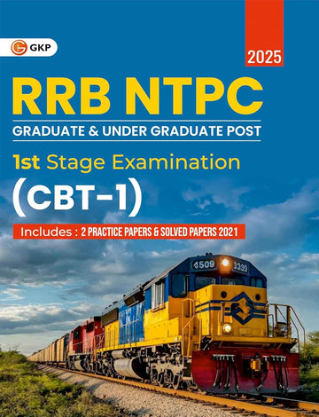 RRB NTPC 2025 : Study Guide for Graduate & Under Graduate Posts - 1st Stage Exam (CBT-1) | Includes 2 Practice Papers & Solved Papers
