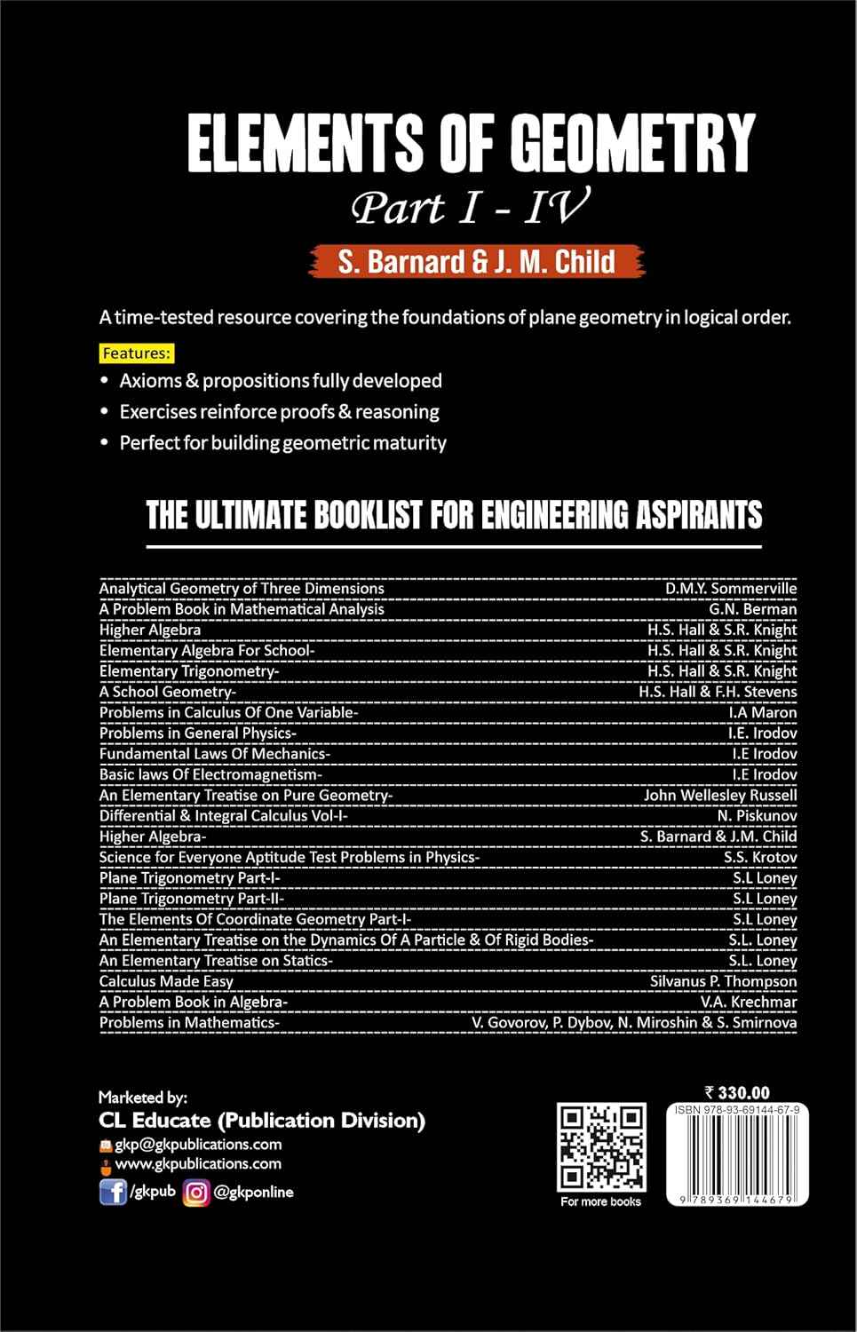 GKP Elements of Geometry Part I - IV