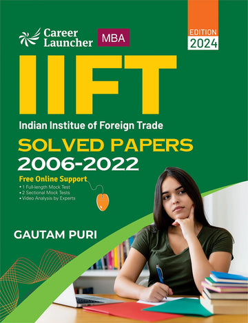 IIFT 2024: Solved Papers 2006-2022 by (Mock Test & Video Analysis) Gautam Puri