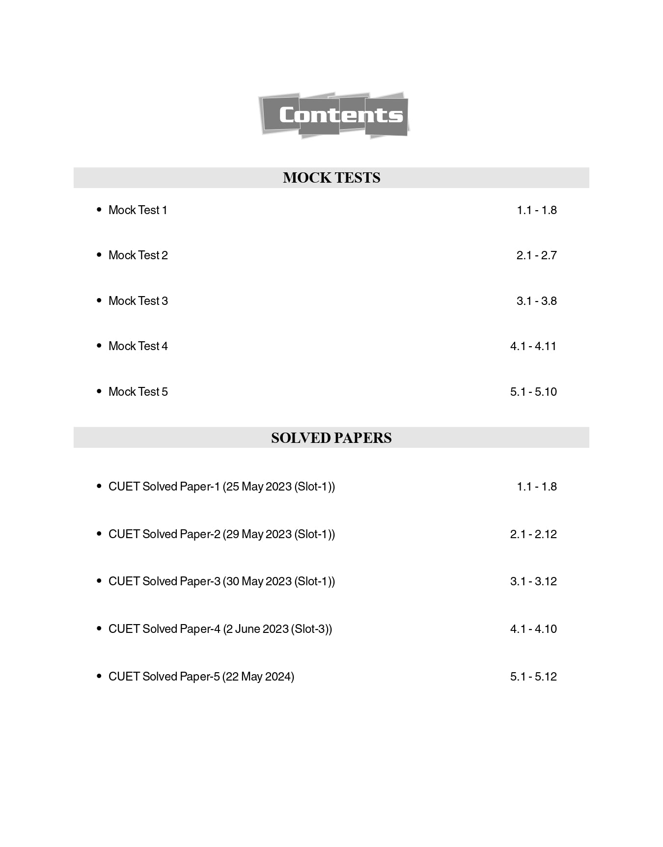 NTA CUET(UG) 2025 : Computer Science - 10 Practice Sets (5 Mock Tests & 5 Solved Papers) by Career Launcher