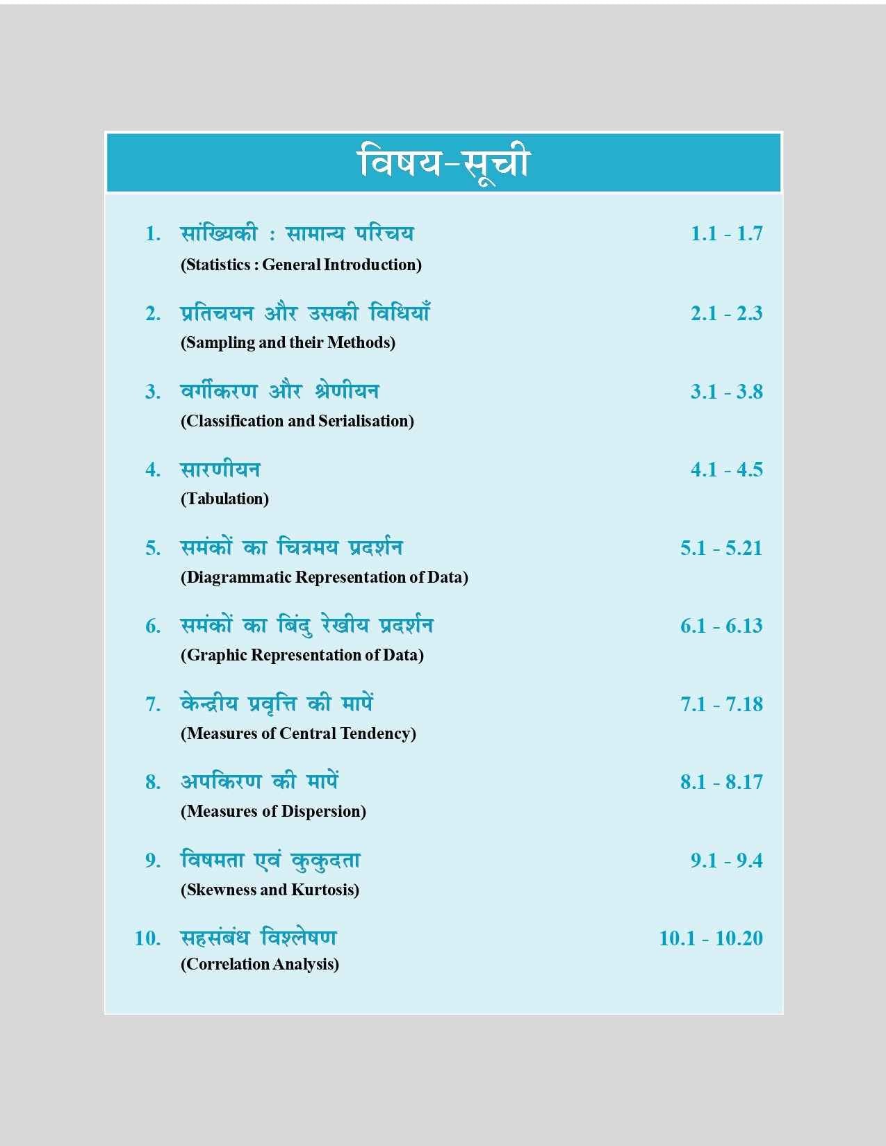 Sankshipta Sankhyiki Prashnottar Roop For MPPSC, BPSC and other Competitive Exams | Hindi Edition