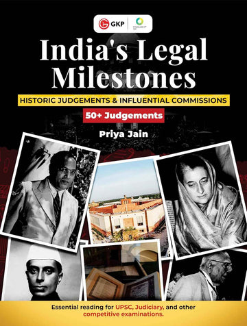 India's Legal Milestones : Historic Judgements & Influential Commissions| For UPSC Aspirants, Law Students and General Readers| Priya Jain