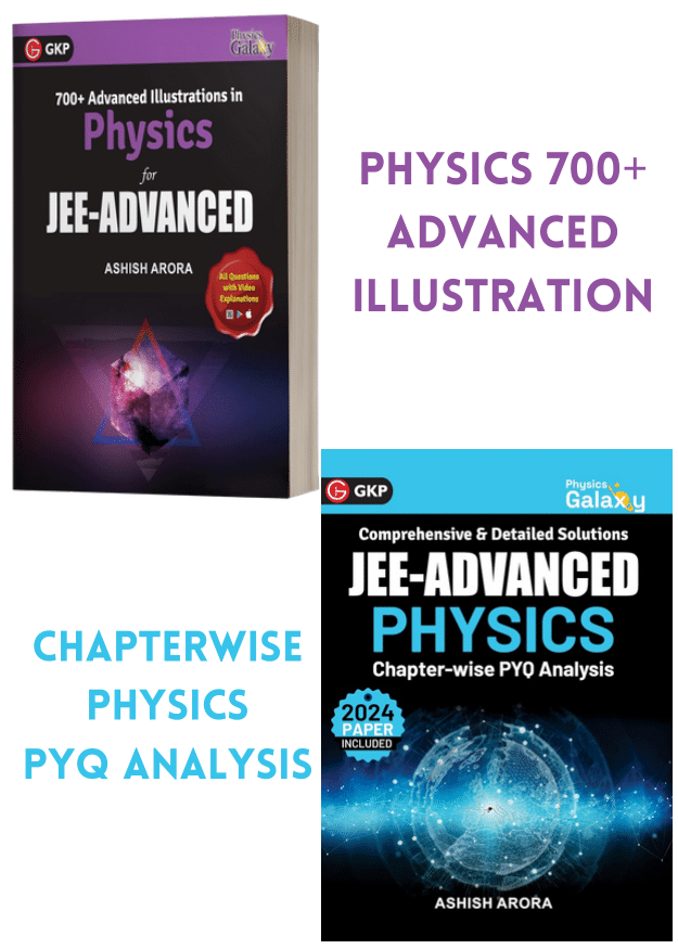 Physics Galaxy: Advanced Illustration in Physics + Chapter-wise PYQ Analysis for JEE Advanced | By Ashish Arora (2 Books Set)