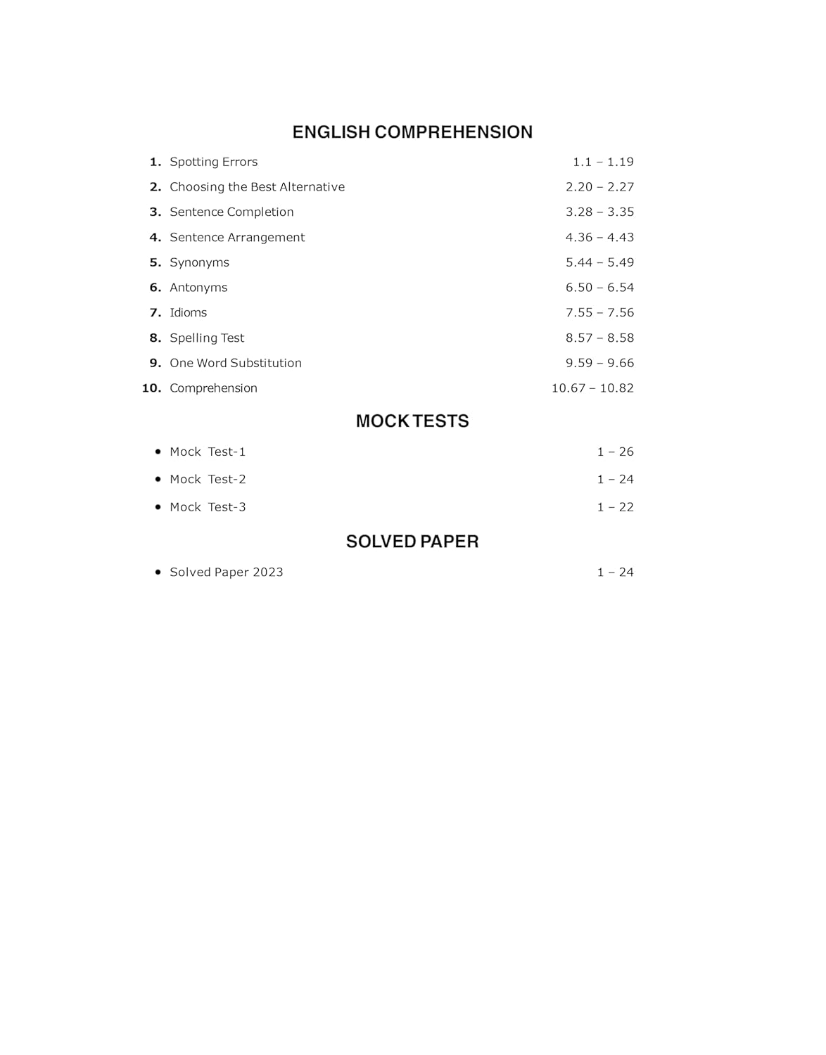 SSC-CPO 2024: Sub-Inspector & Assistant Sub-Inspector - Study Guide (Paper-1) | Includes 3 Mock Tests + Solved Paper of 2023 | SSC Central Police Organization Exam