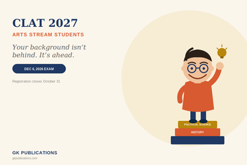 CLAT 2027 for Arts Stream Students: Why Your Background Is Actually an Advantage and How to Use It