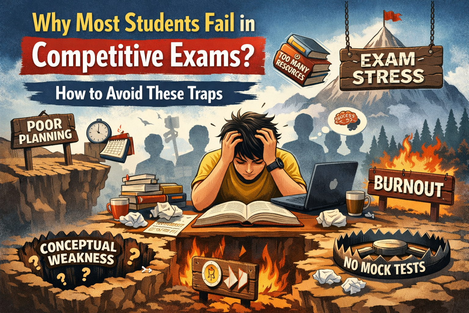 Why Most Students Fail in Competitive Exams? How to Avoid These Traps ...
