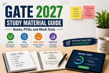 GATE 2027 Study Material Guide: Books, PYQs, and Mock Tests
