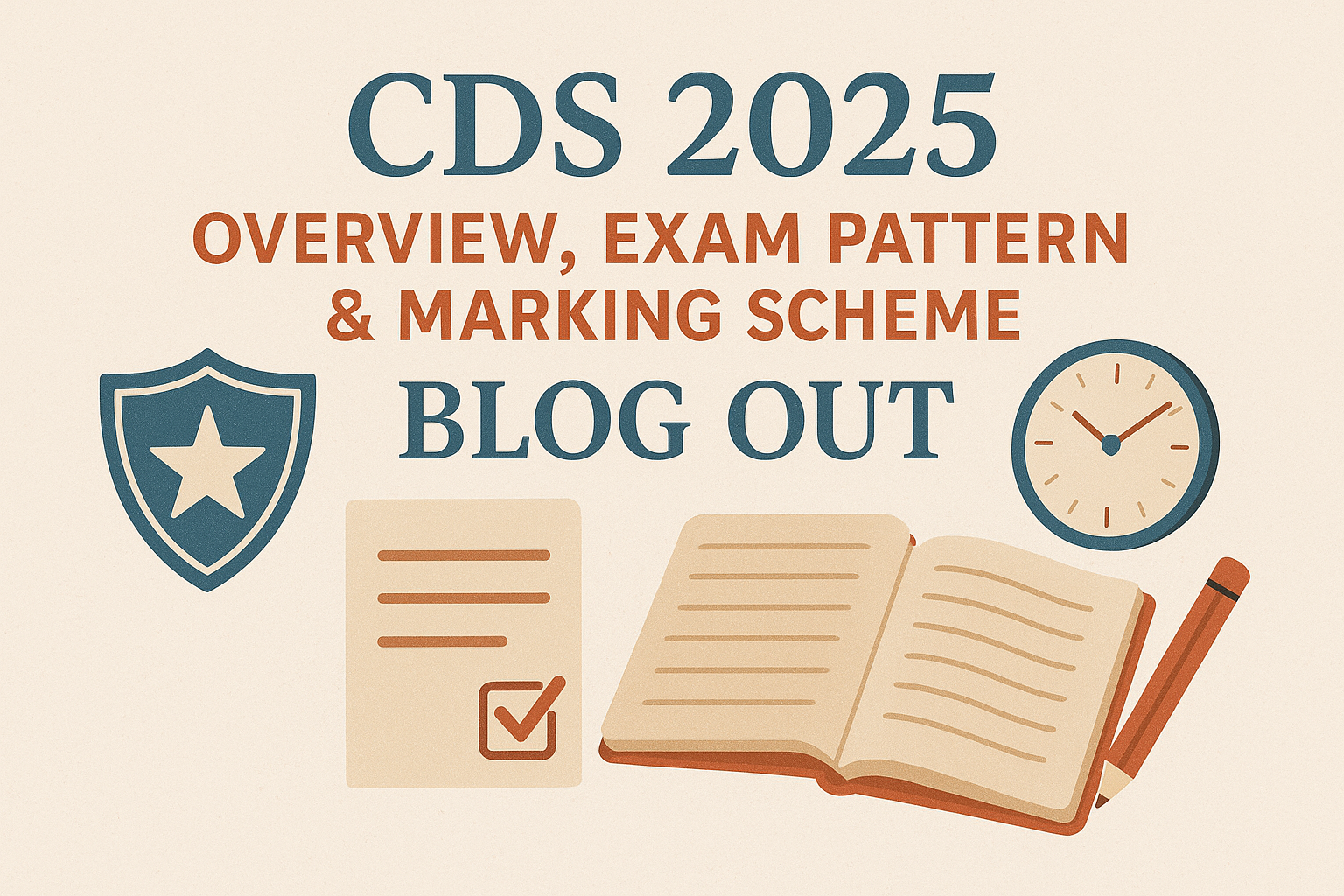 CDS 2025 Overview, Exam Pattern & Marking Scheme