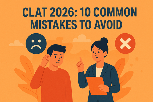 CLAT 2026: 10 Mistakes to Avoid - GK Publications