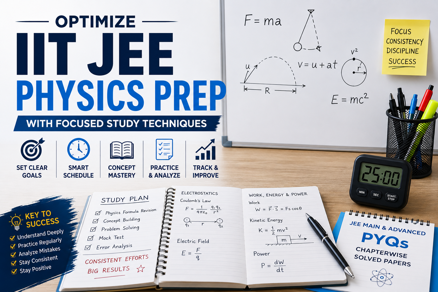 IIT JEE Physics Prep: Master Focused Study Techniques for Success – GK ...