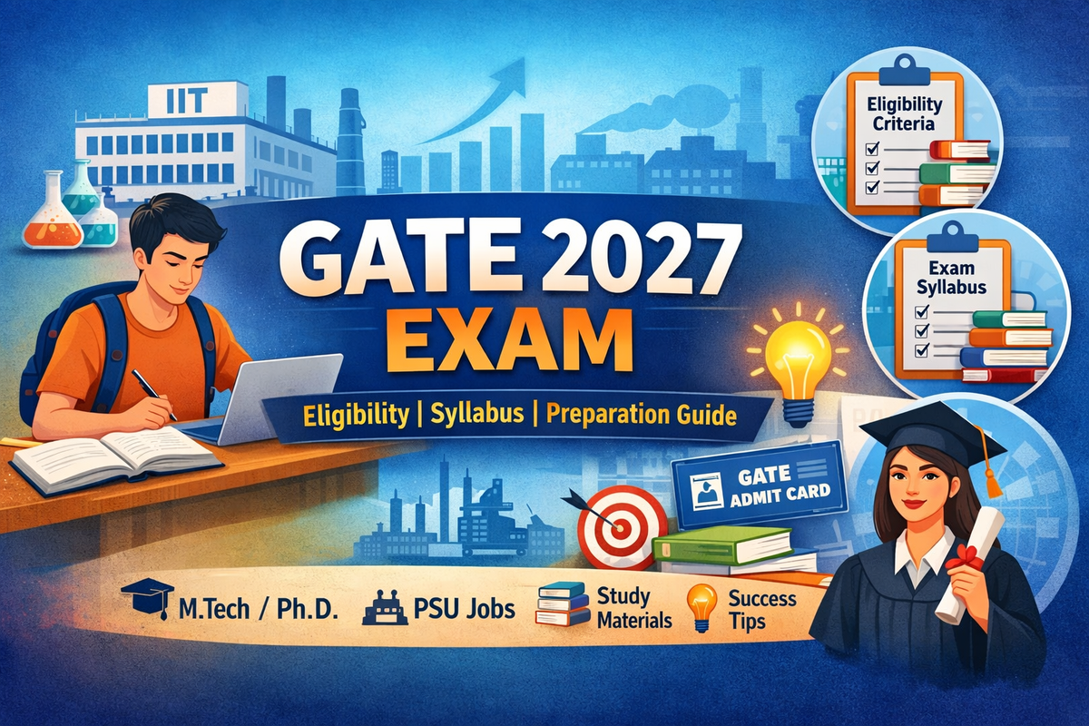 Cbse Gate GATE 2027 Exam: Eligibility Criteria, Syllabus, and Preparation Tips ...