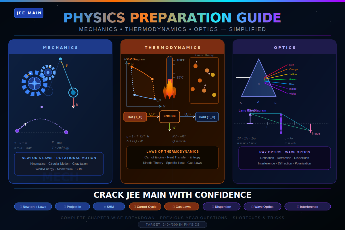 Visual Guide Learning Physics JEE Main Physics Preparation Guide: Simplified Mechanics ...
