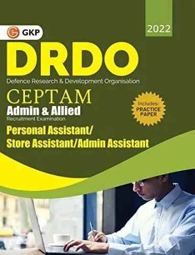DRDO CEPTAM - Admin & Allied - Personal Assistant/Store Assistant/Admin Assistant by GKP