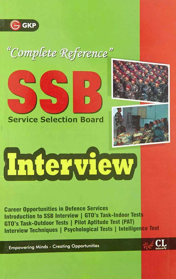 SSB Interview Complete Reference Guide by GKP