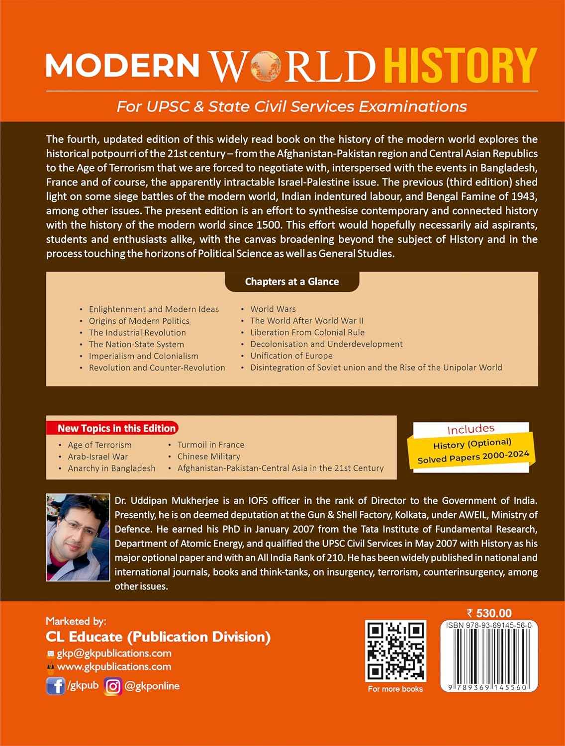 Modern World History 4ed by Uddipan Mukherjee