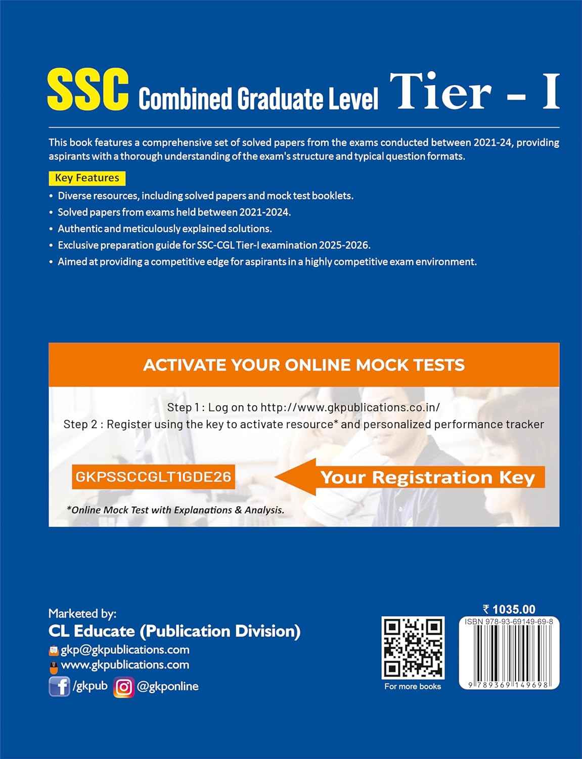 SSC 2026 : Combined Graduate Level Tier I - Guide| Solved Papers 2021-2024