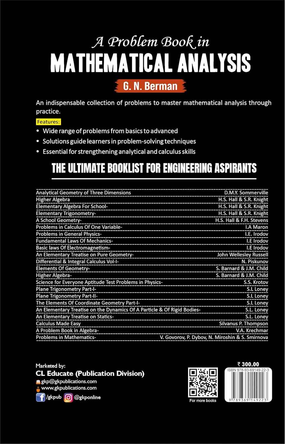 GKP A Problem Book in Mathematical Analysis