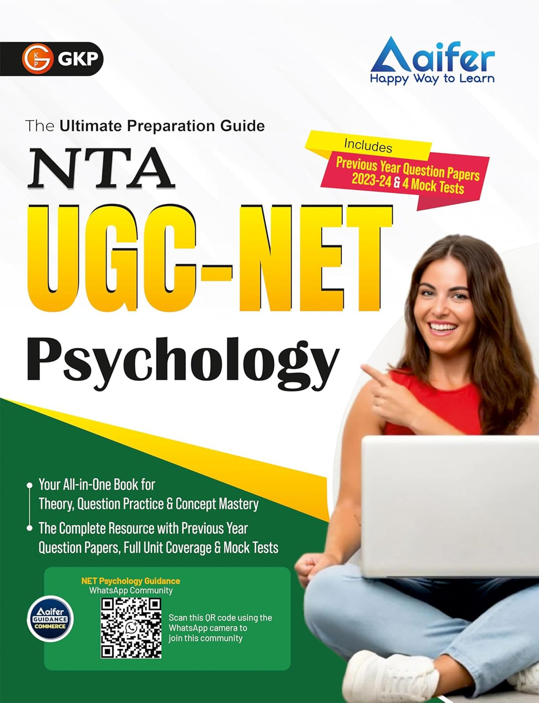 Aifer NTA UGC NET 2026 - Psychology: The Ultimate Preparation Guide by Aifer Company