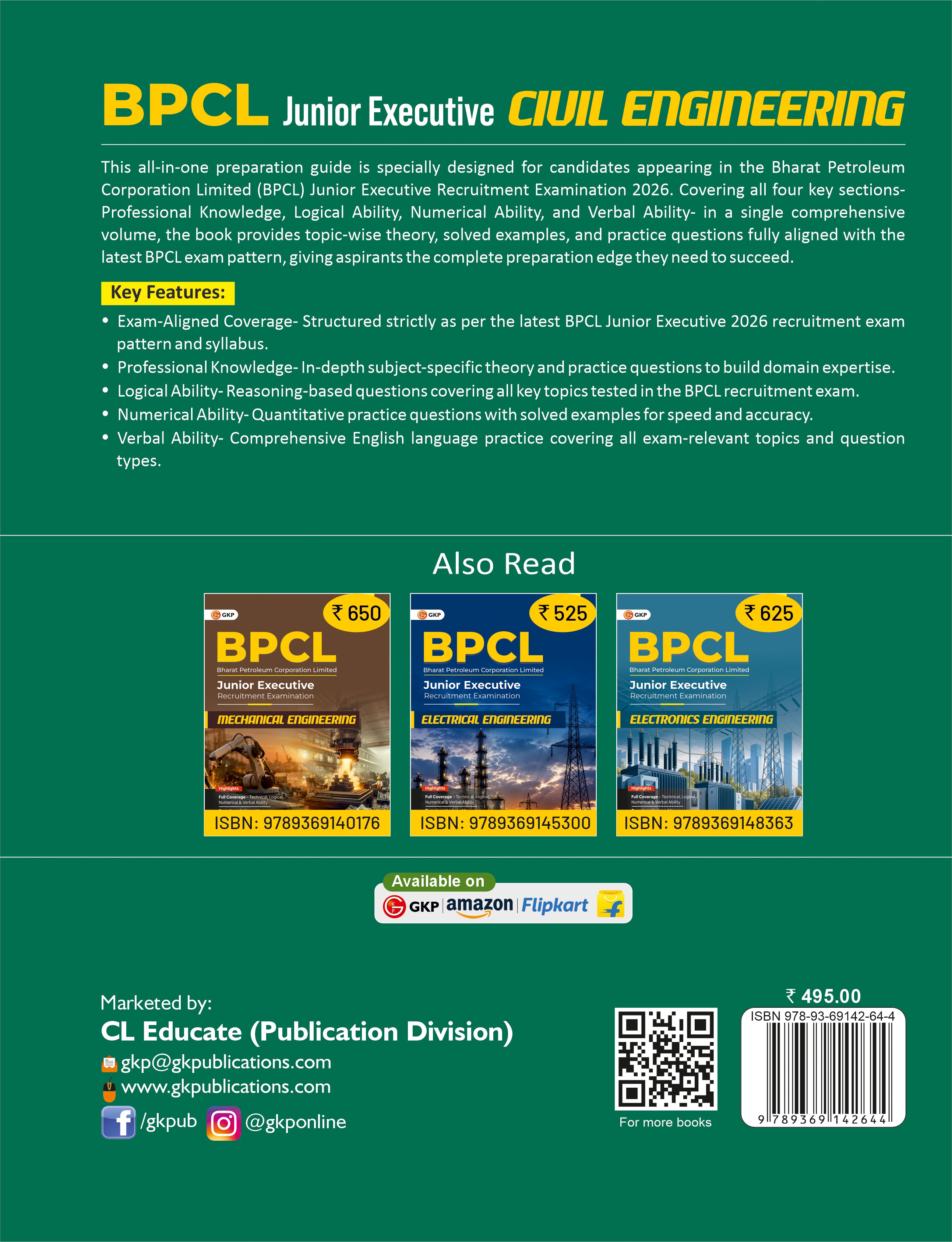 BPCL-JE 2026 Civil Engineering Study Guide | In-Depth Subject Specific Theory & Practice Questions | Bharat Petroleum Junior Executive Civil Exam Prep Guide