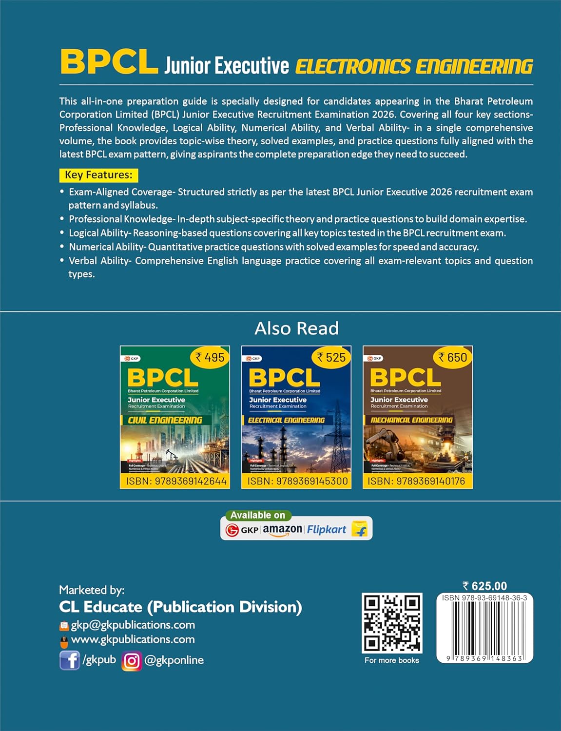 BPCL-JE 2026 Electronics Engineering Study Guide | In-Depth Subject Specific Theory & Practice Questions | Bharat Petroleum Junior Executive Electronics Exam Prep Guide