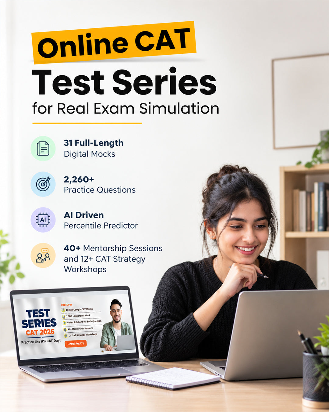 CAT 2026 Prep Books & Test Series by Gautam Puri – book preview 1