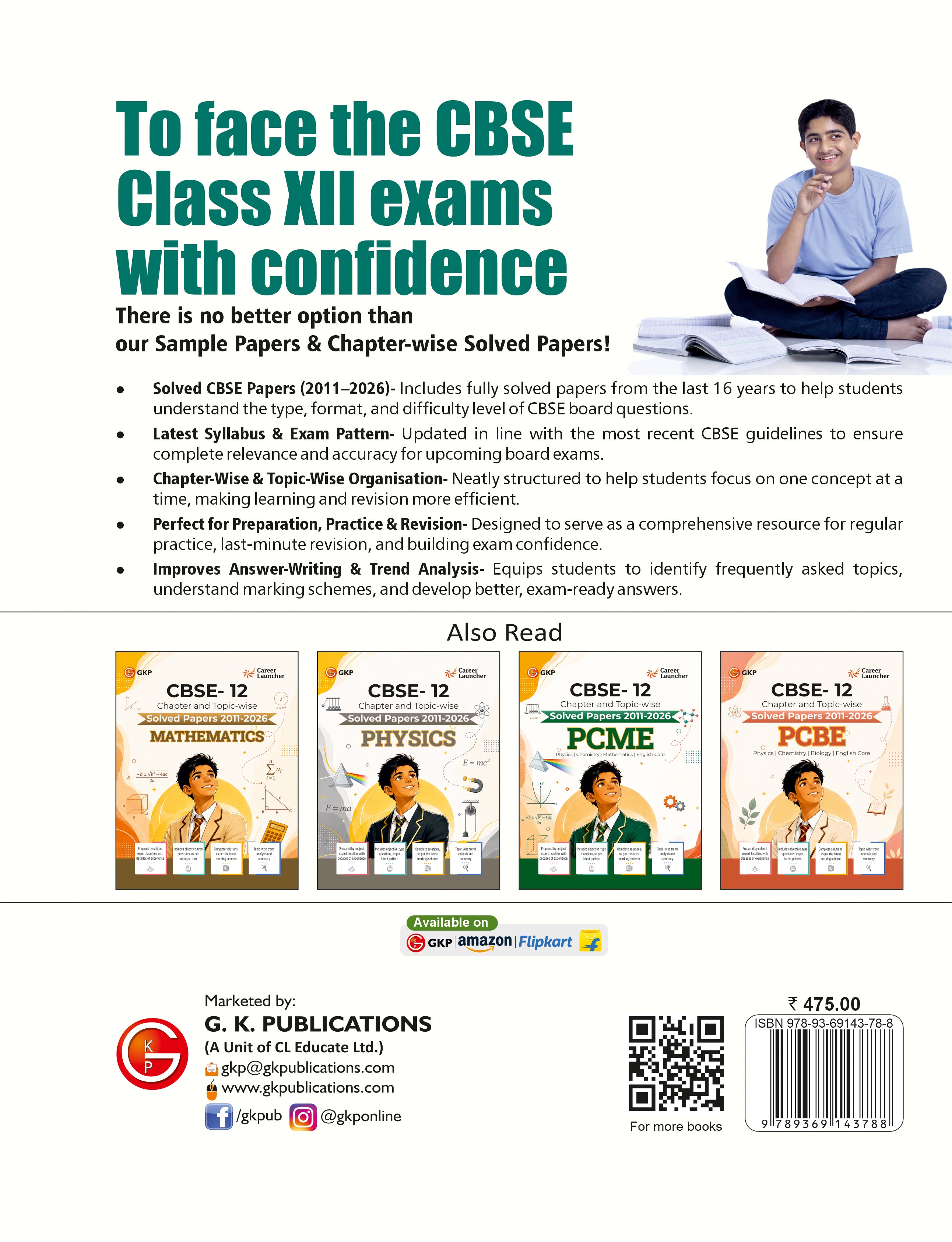 CBSE Class XII 2027 : Chapter and Topic-wise Solved Papers 2011 - 2026 : Chemistry (All Sets - Delhi & All India)