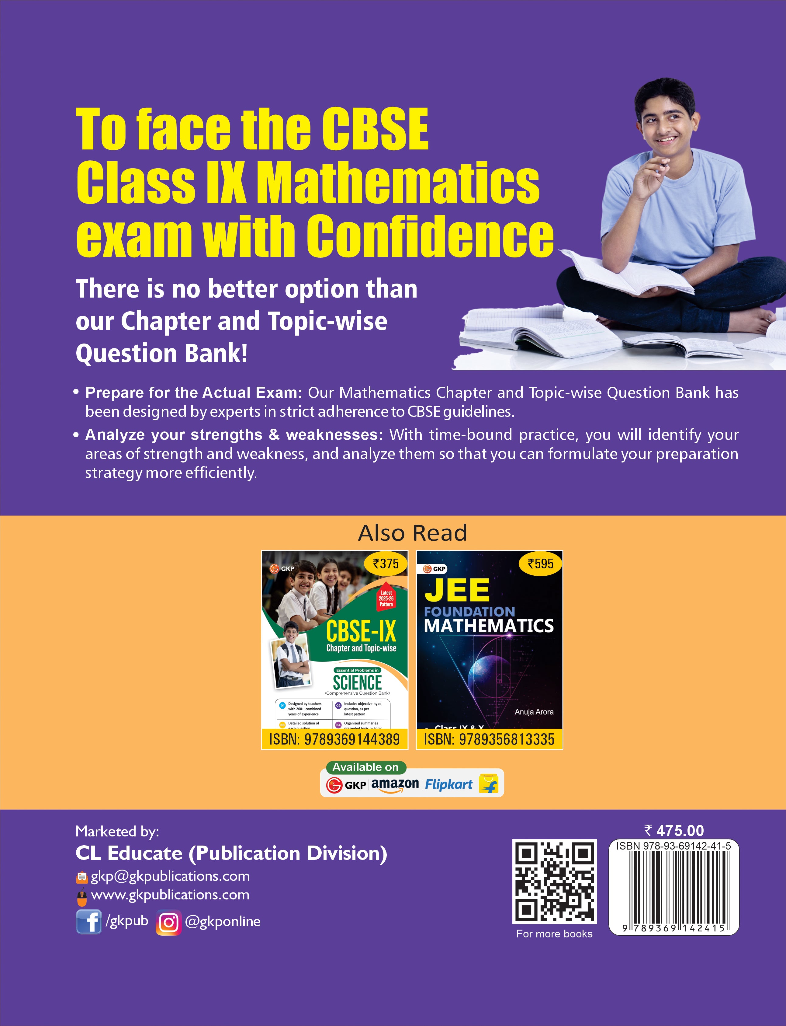 CBSE Class-9 2026: Mathematics - Chapter & Topic-wise Question Bank | Detailed Solution & Organised Summaries Topic by Topic | Includes Objective Type Question | CBSE 9th Exam Prep