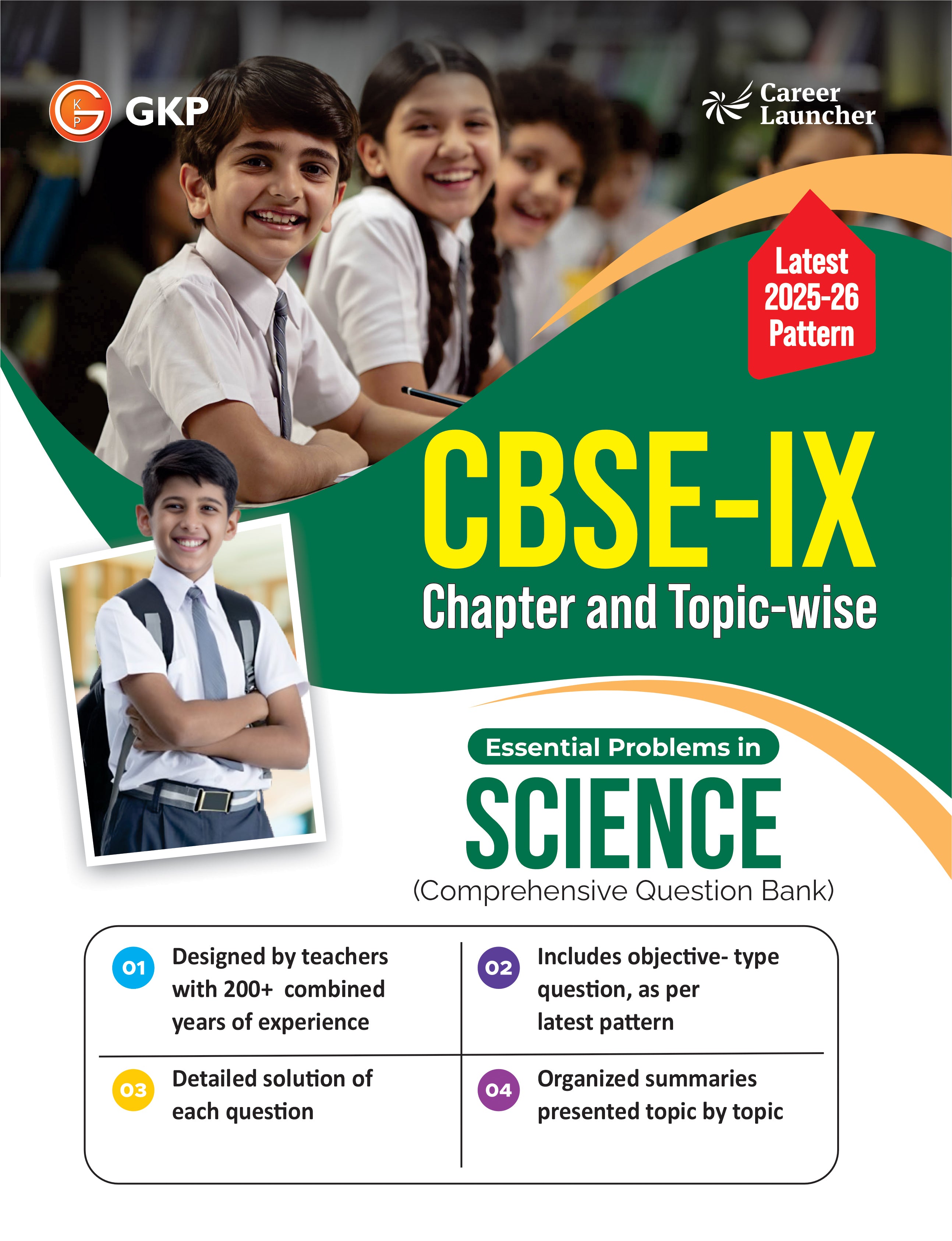 CBSE Class-9 2026: Science - Chapter & Topic-wise Question Bank | Detailed Solution & Organised Summaries Topic by Topic | Includes Objective Type Question | CBSE 9th Exam Prep
