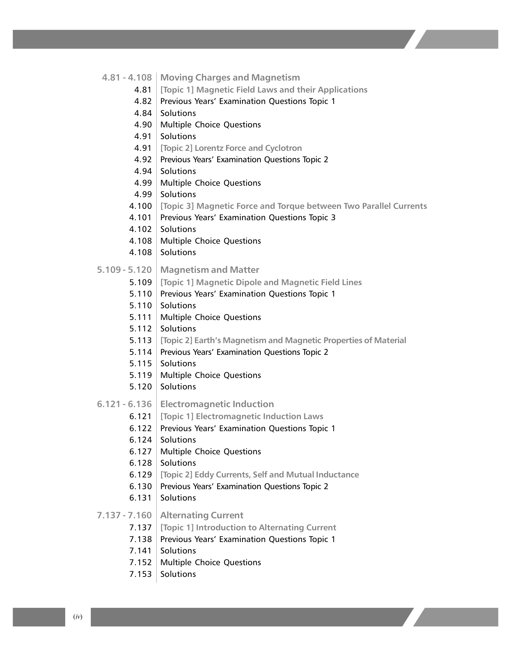 CBSE Class XII 2027 : Chapter and Topic-wise Solved Papers 2011 - 2026 : Physics (All Sets - Delhi & All India)