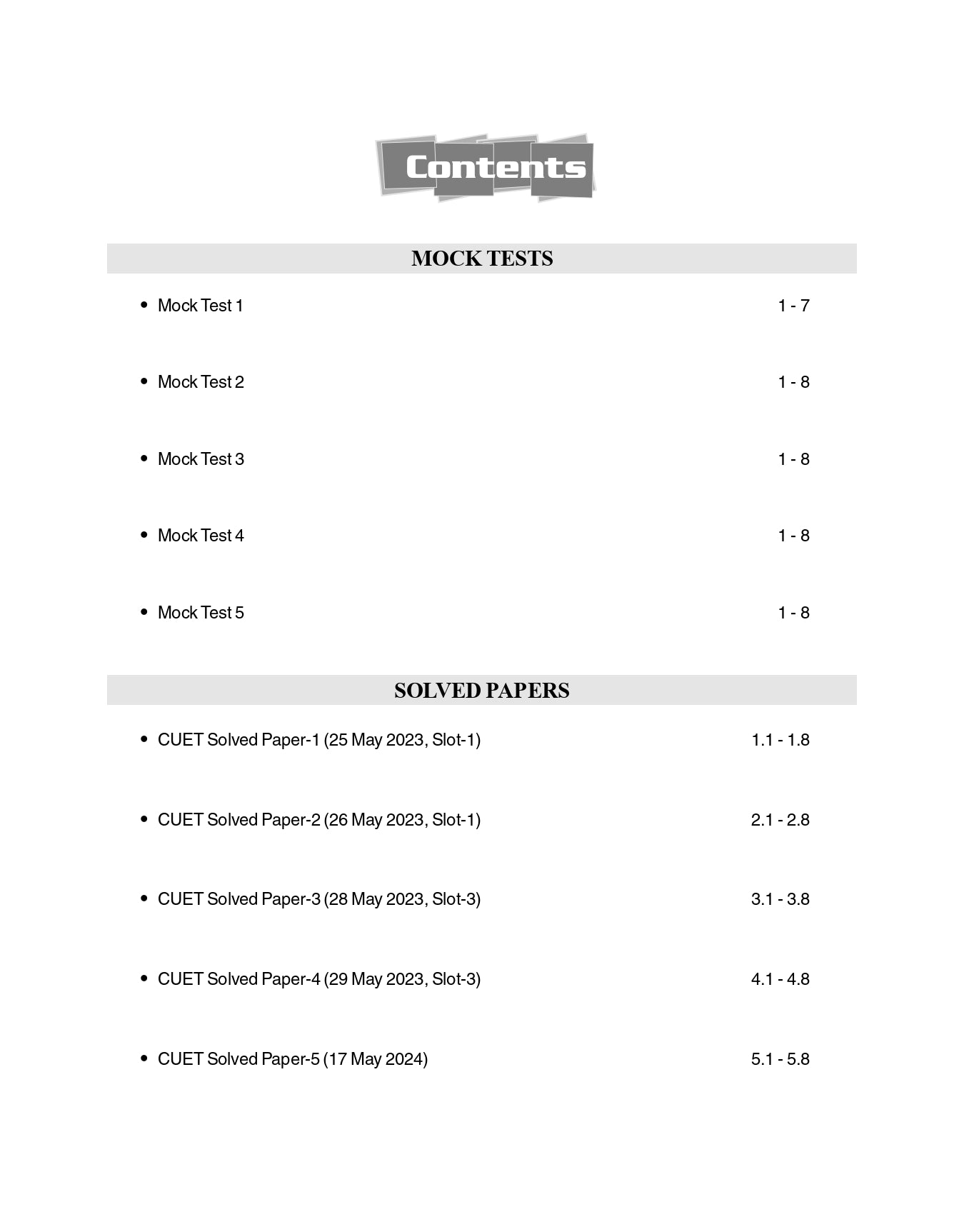 Buy ​NTA CUET(UG) 2025 : Accountancy – 10 Practice Sets (5 Mock Tests & 5 Solved Papers) by Career Launcher - GK Publications