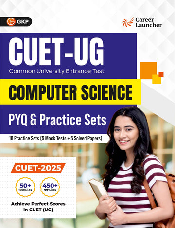 CUET-UG 2025-26 : 10 Practice Sets  & PYQs - Computer Science - (5 Mock Tests & 5 Solved Papers)|CUET Solved Papers 2023-25