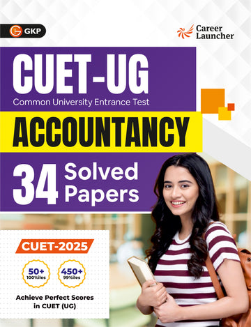 CUET UG 2025-26 : Accountancy - 34 Solved Papers