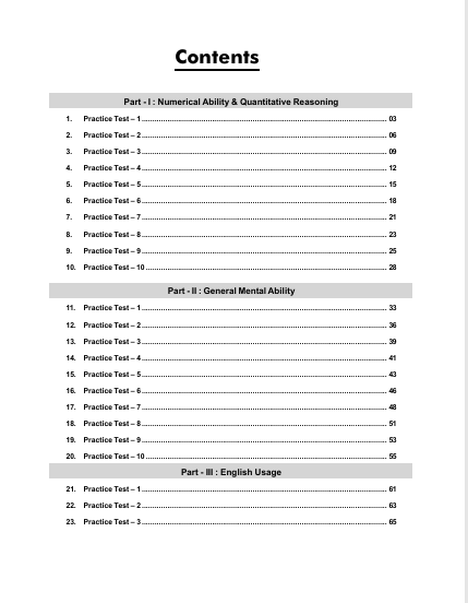 CUET-UG 2027: 30 Practice Tests | English, Reasoning & Quant - 10 Sets for Each Section with Detailed Answers & Explanations | Career Launcher
