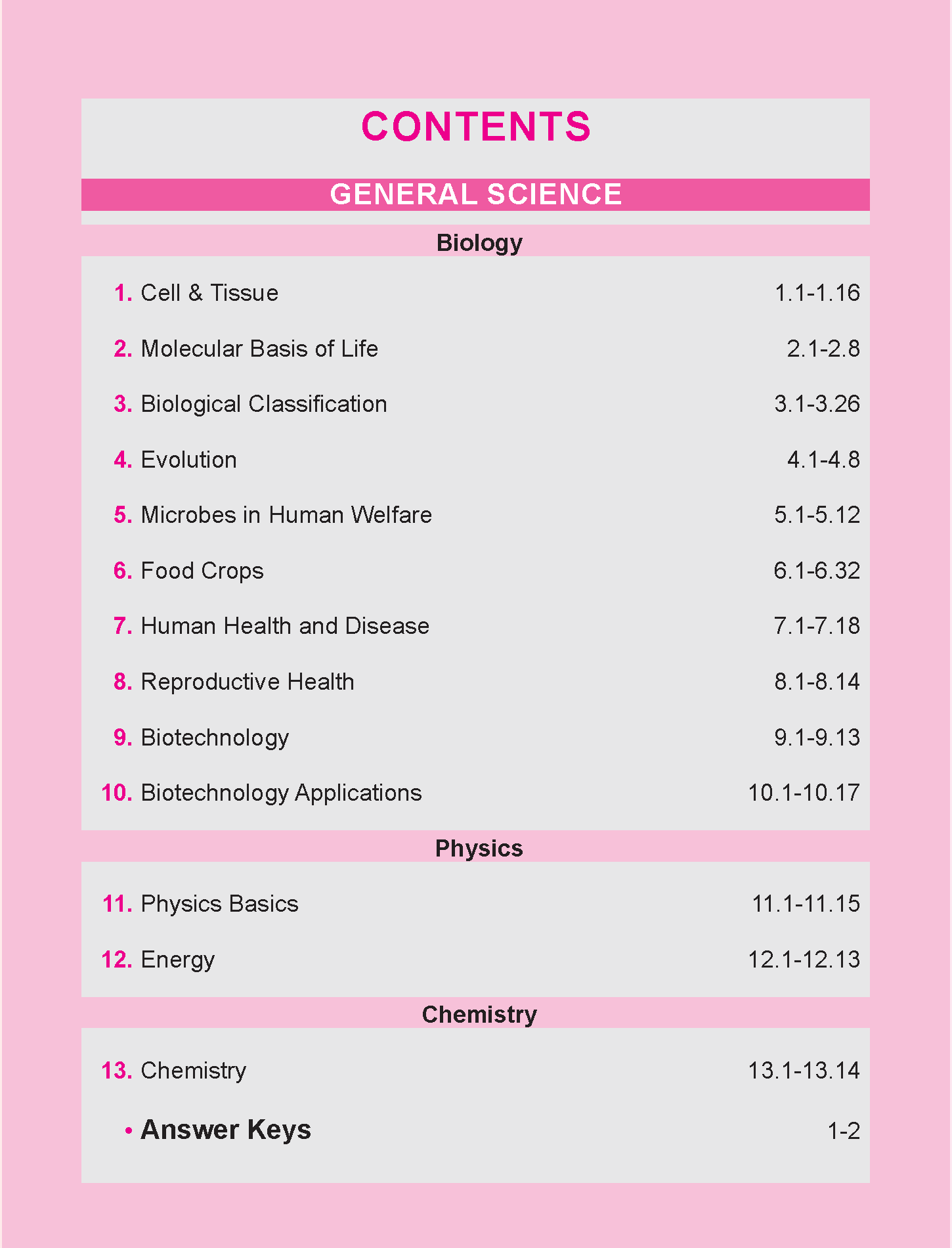 NCERT Notes 2026 : Class 6 to 12 General Science & Environment by GKP
