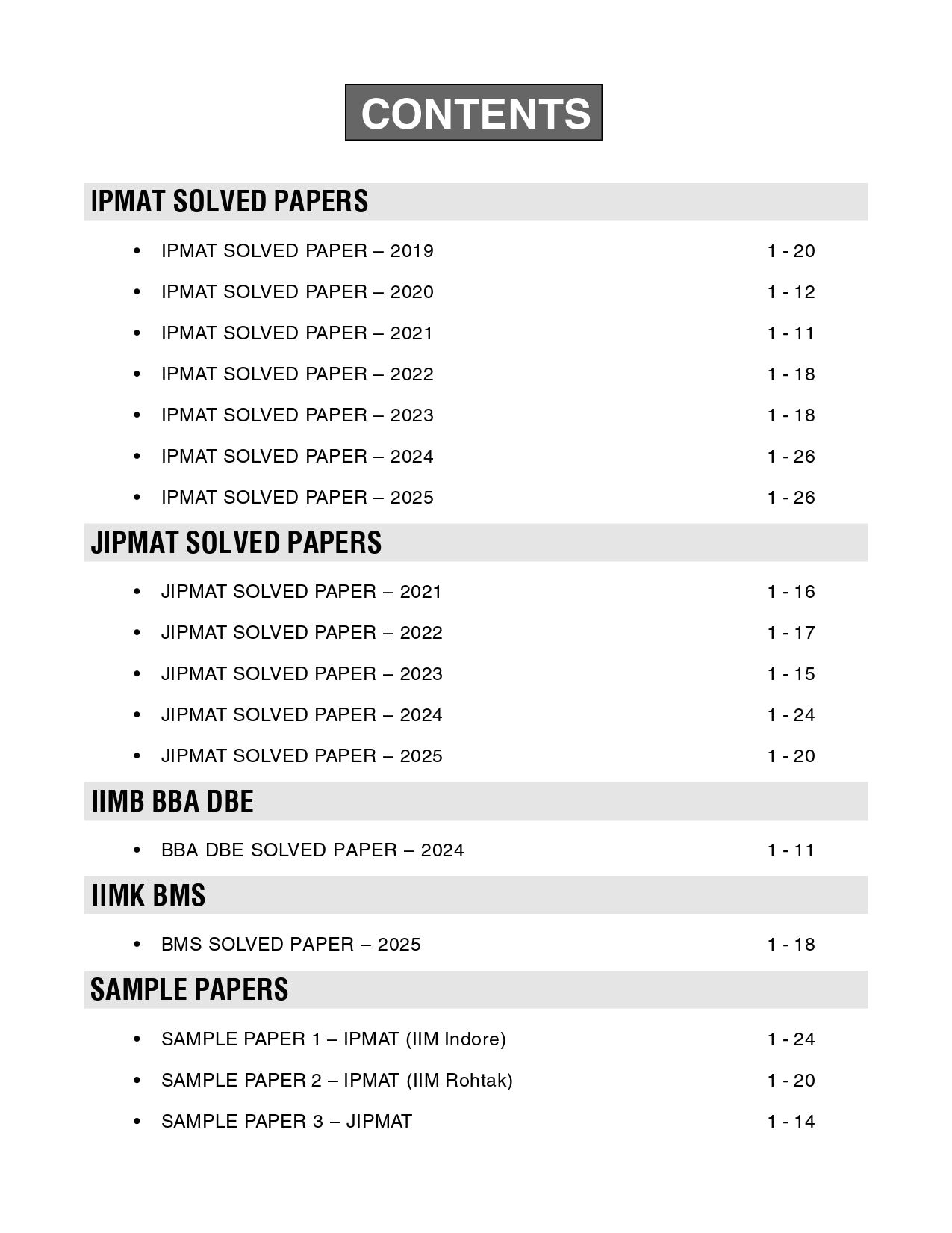 IPM 2026: 17 PYQs | Includes Solved Papers of IPMAT (2019-2025) & JIPMAT (2021-2025) | Also IIM Bangalore BBA-DBE 2024 & Kozhikode BMS 2025 Solved Papers | 3 Full-Length Sample Papers & IPM Exam Questions (2019-2025) | IIM Entrance Exam