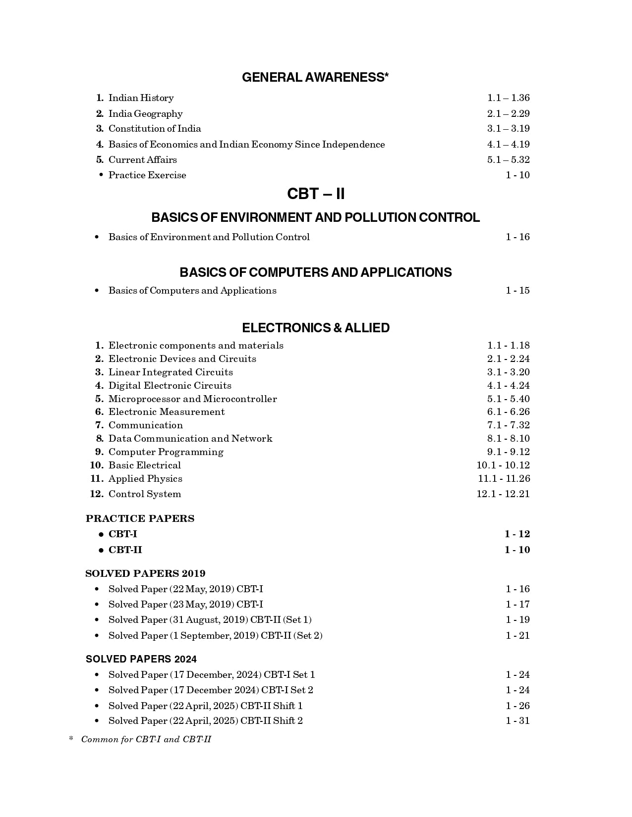 RRB JE 2025–26 Electronics Engineering Guide | CBT-I (Non-Technical) & CBT-II (Technical) | Practice Papers + 2019 & 2024 Solved Exams