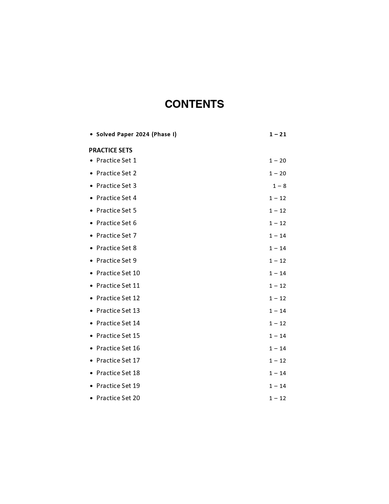 IBPS 2025 : Bank PO / MT Phase I - 20 Practice Sets