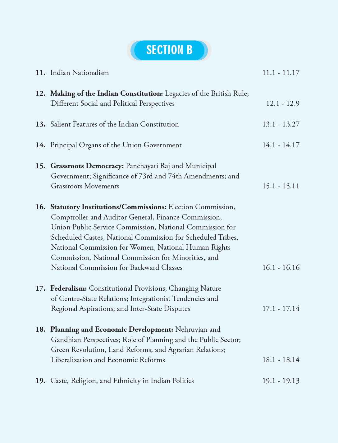 UPSC 2026 - Political Science and International Relations(Optional Paper)Paper I - Previous Year's Solved Questions 2013-2024