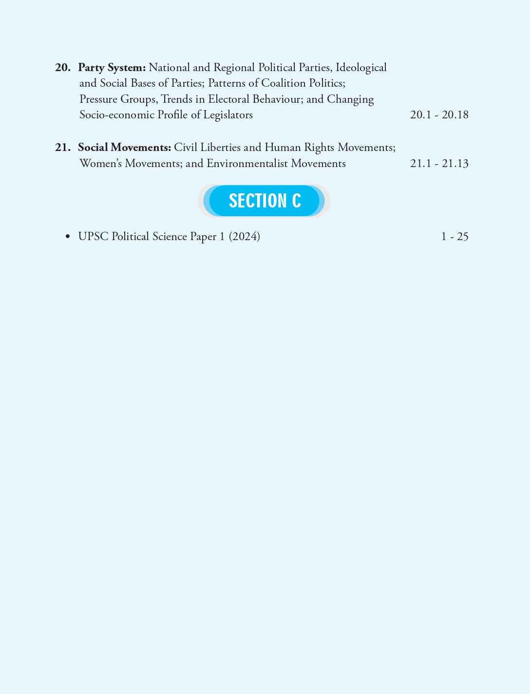 UPSC 2026 - Political Science and International Relations(Optional Paper)Paper I - Previous Year's Solved Questions 2013-2024