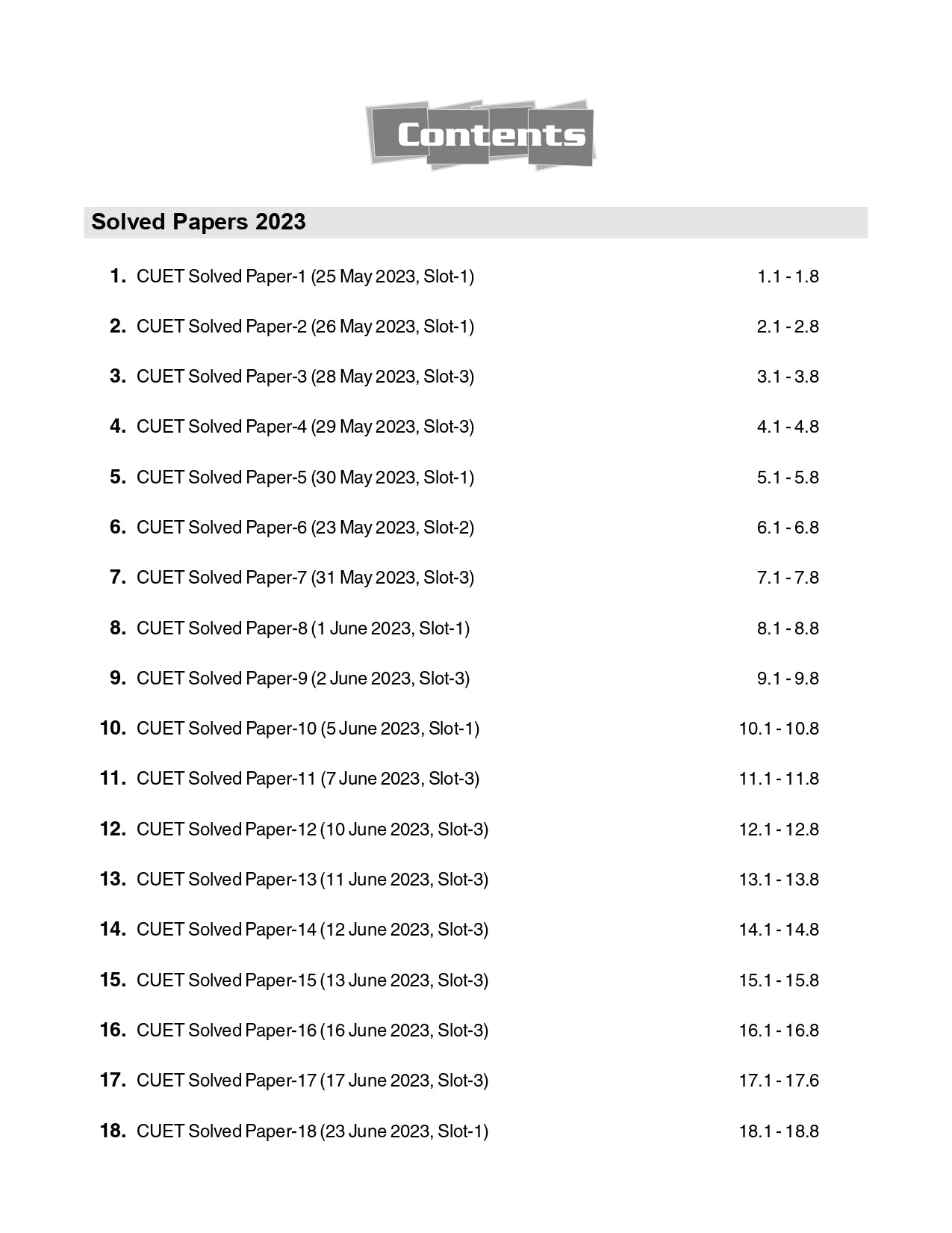 CUET UG 2025-26 : Accountancy - 34 Solved Papers