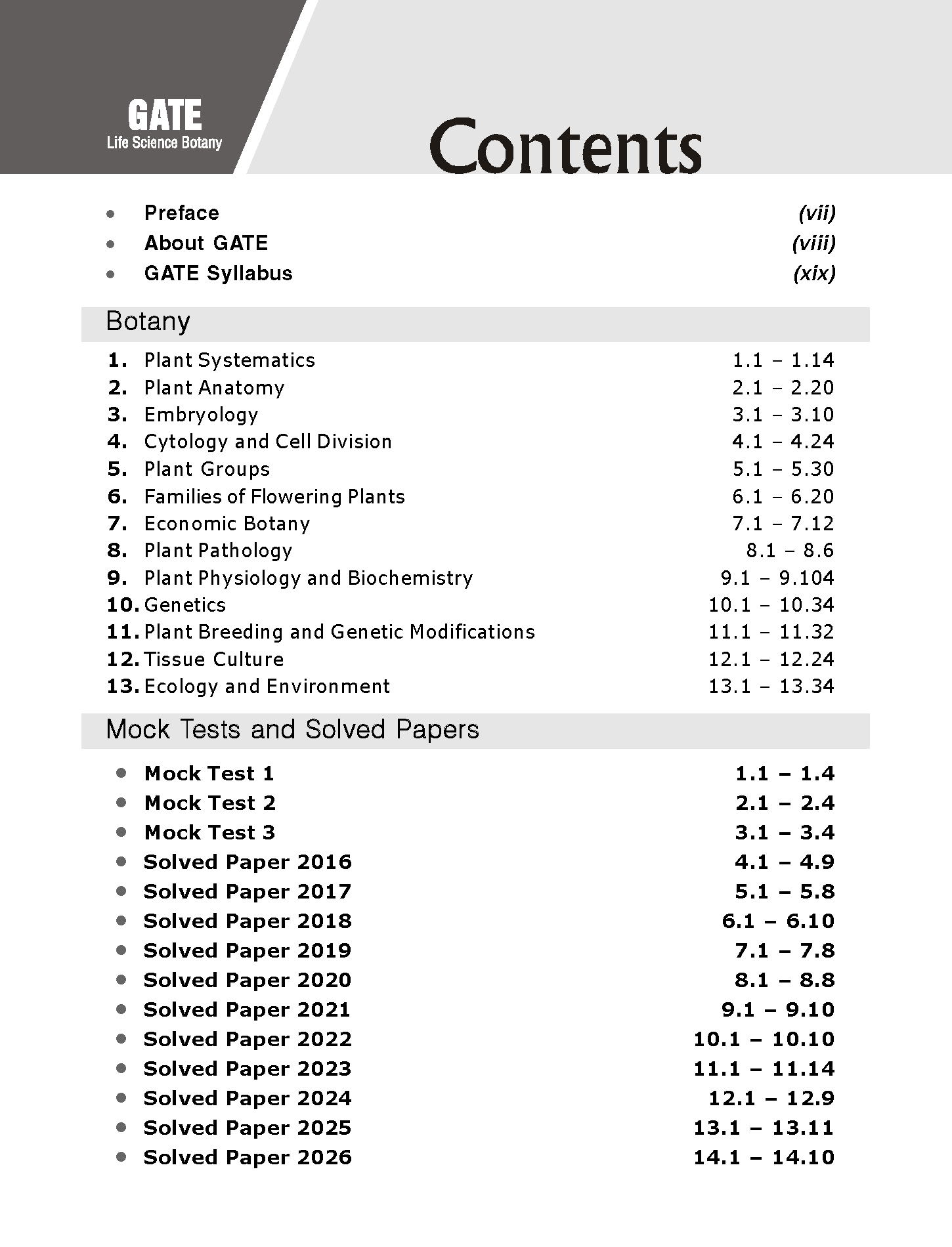 GATE 2027 : Life Science - Botany - Guide by Dr. Prabhanshu Kumar, Er. Preeti T. Kumar