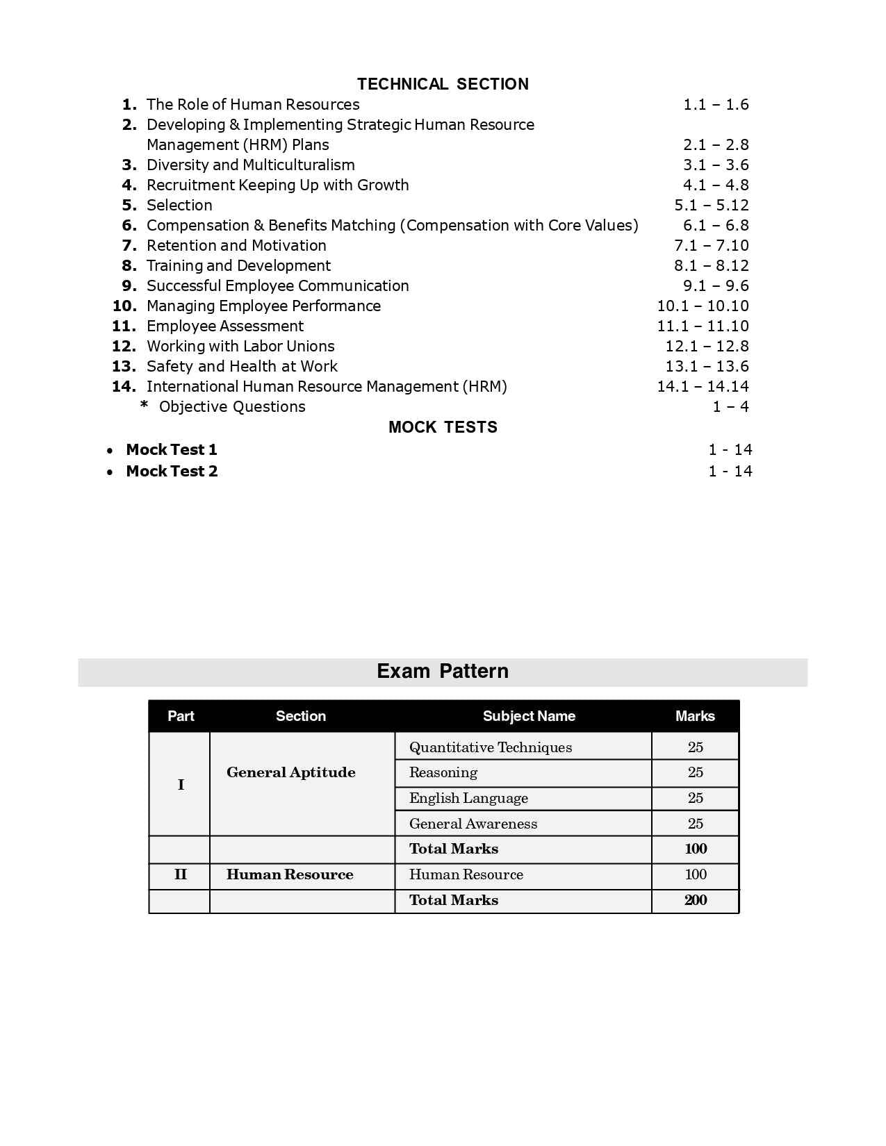 SAIL 2025-26 : Management Trainee (Administration) - Human Resource (HR)| 2 Full-Length Mock Tests