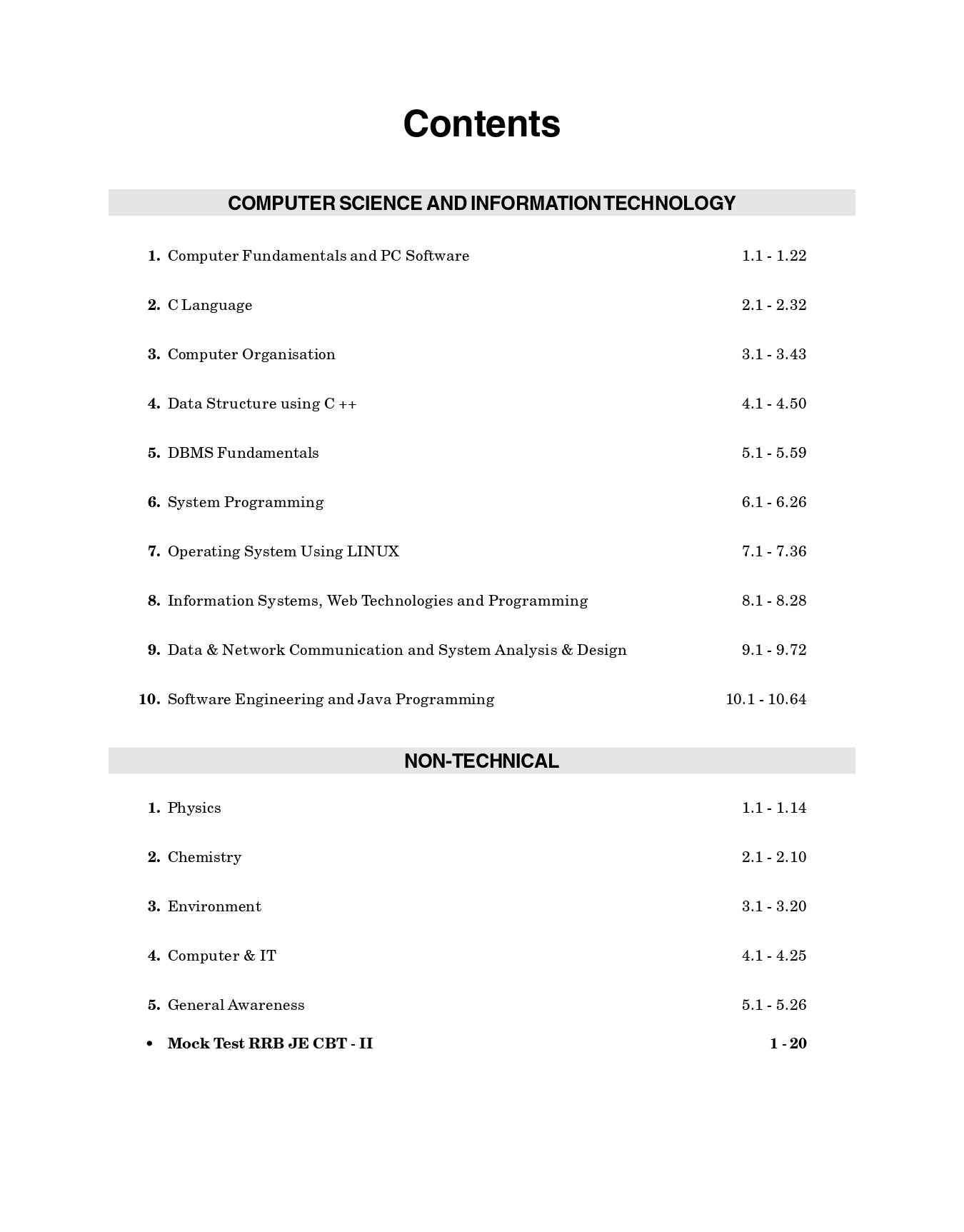 RRB-JE 2026: Chapter-wise Question Bank - Computer Science & Information Technology (CBT-2) | Includes Mock Test | Covers Technical & Non-Technical Sections | RRB - Computer Sci. & IT Junior Engineer Exam Prep