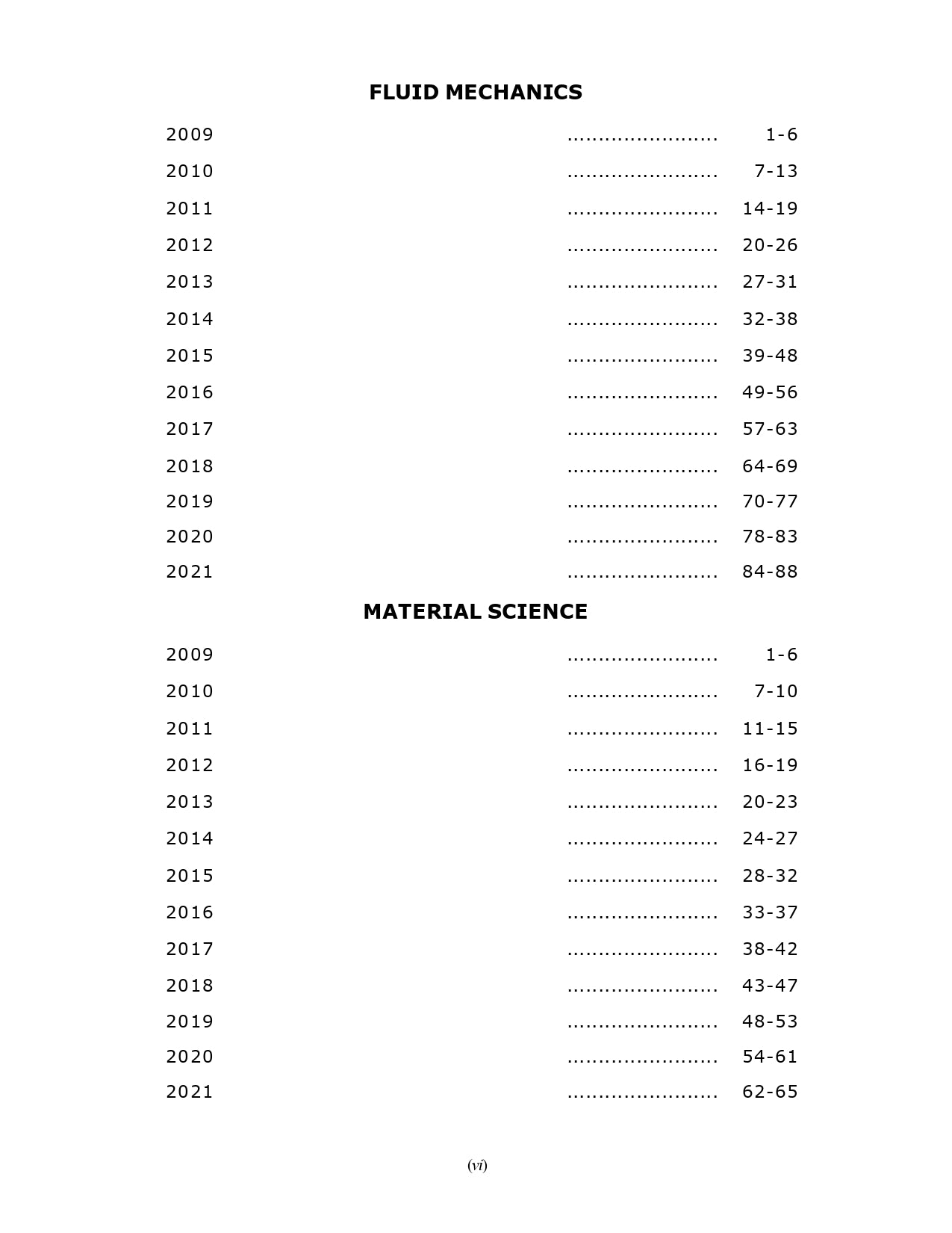 GATE 2026 : Engineering Sciences - Previous Years' Solved Papers 2009-2025 (Section-Wise)