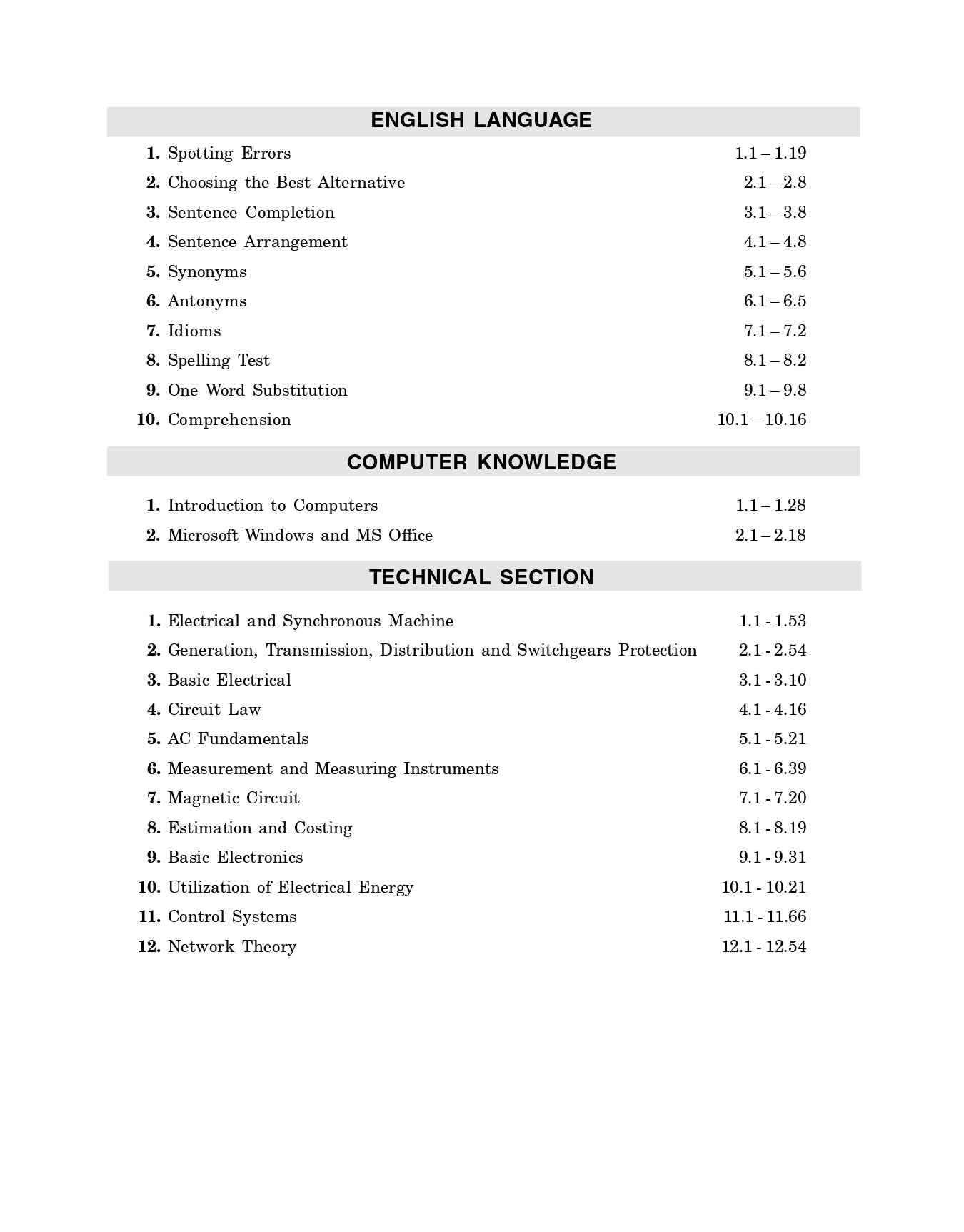 WBSEDCL JE Electrical Engineering|Reasoning Ability, Quantitative Aptitude, English Language, Computer Knowledge, and the Technical Section