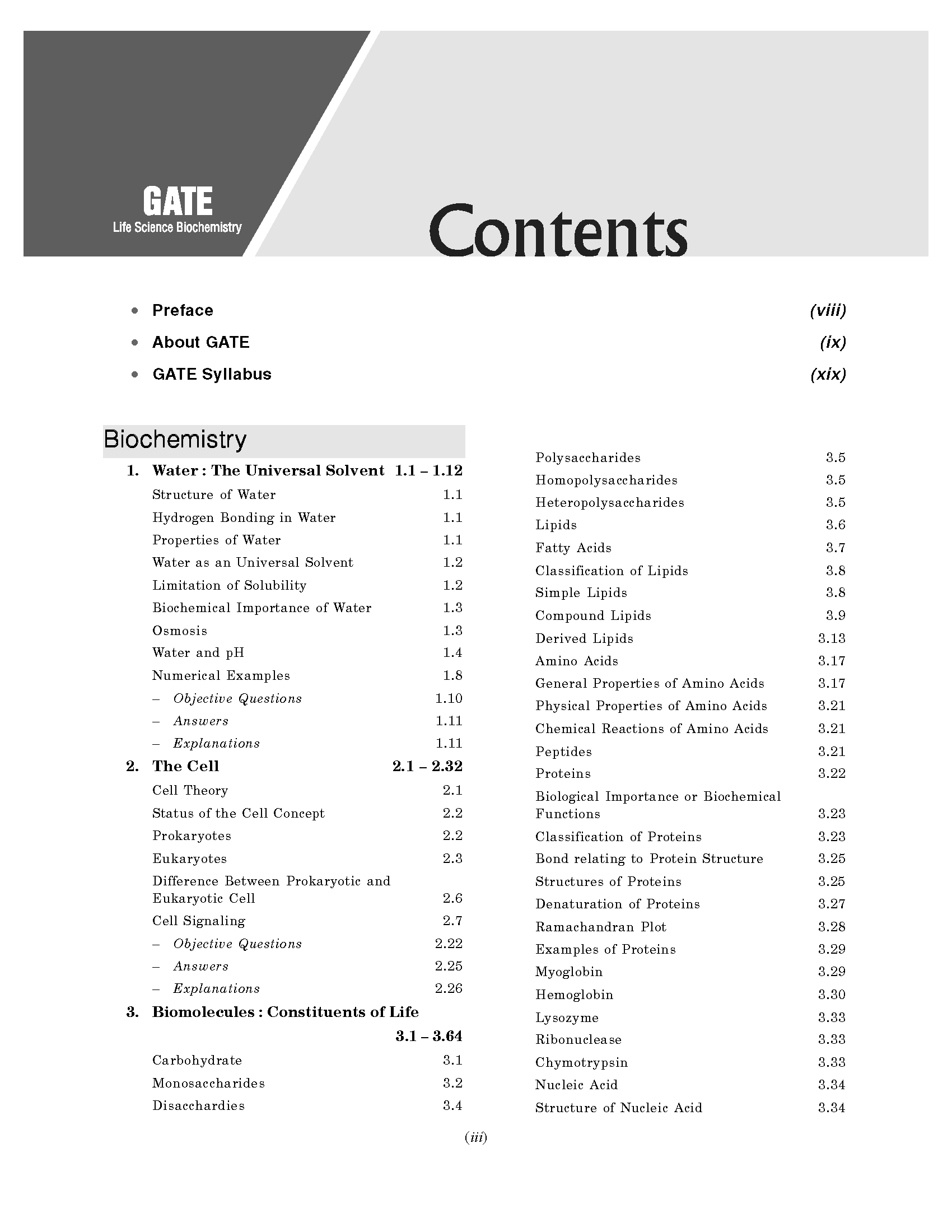GATE 2027 : Life science - Biochemistry - Guide by Dr. Prabhanshu Kumar, Dr. Pawan Kr. Maurya, Er. Preeti T. Kumar