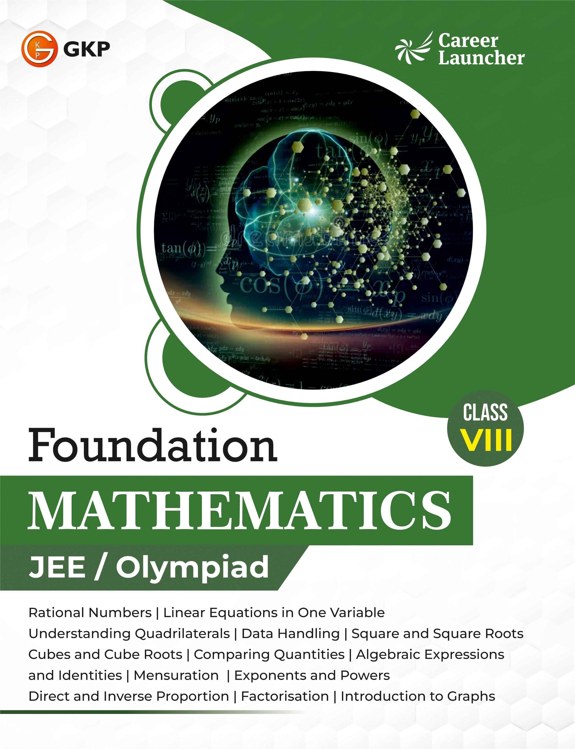 JEE Foundation Class-8 (Set of 3): Physics, Chemistry & Maths | JEE/Olympiad Prep Books | Class-8 Early JEE Preparation | Career Launcher