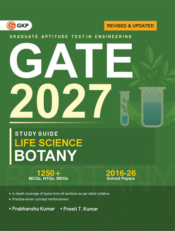 GATE 2027 : Life Science - Botany - Guide by Dr. Prabhanshu Kumar, Er. Preeti T. Kumar
