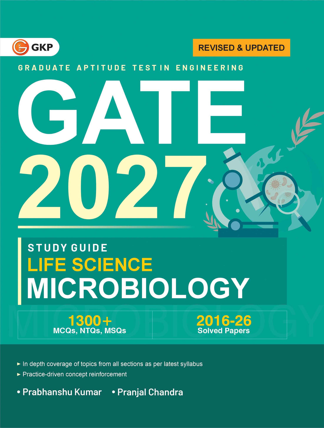 GATE 2027 : Life Science - Microbiology - Guide by Dr. Prabhanshu Kumar and Dr. Pranjal Chandra